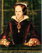 Hans Eworth Mary I of England Sweden oil painting artist